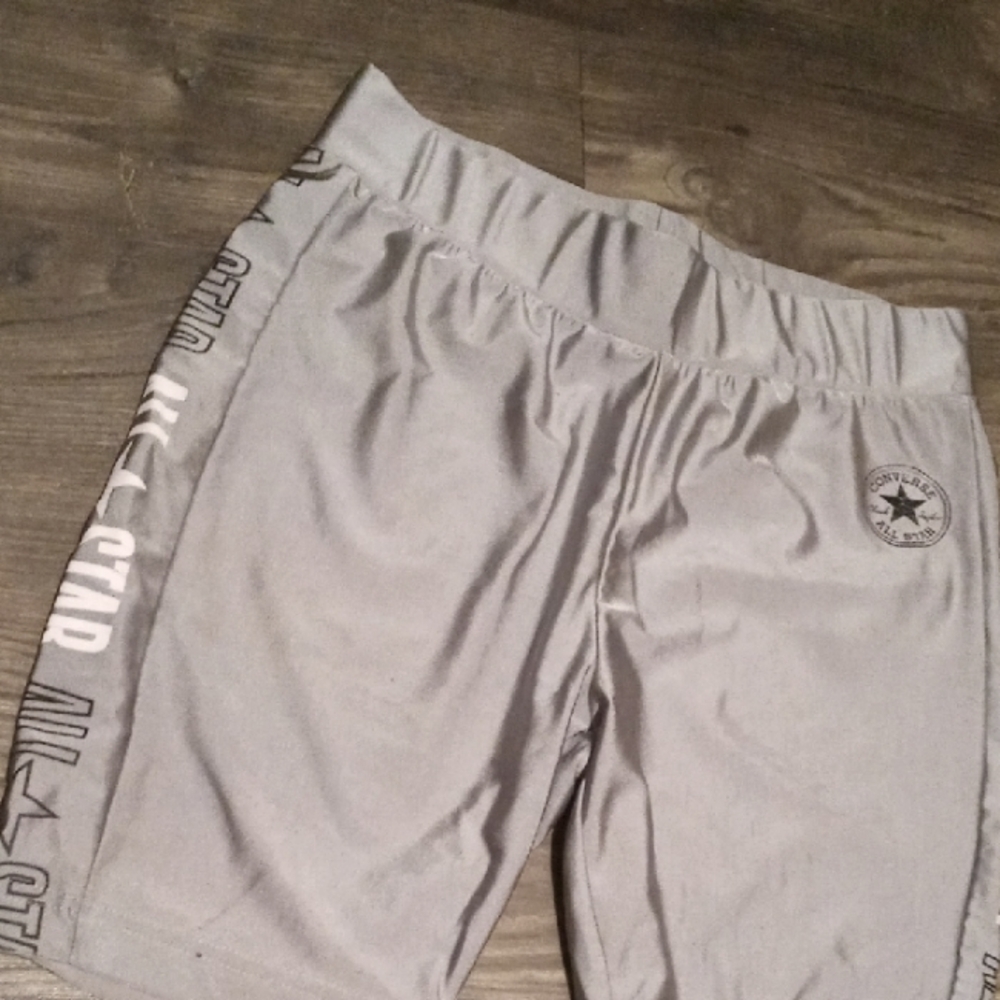 Gray Converse Athletic Shorts
